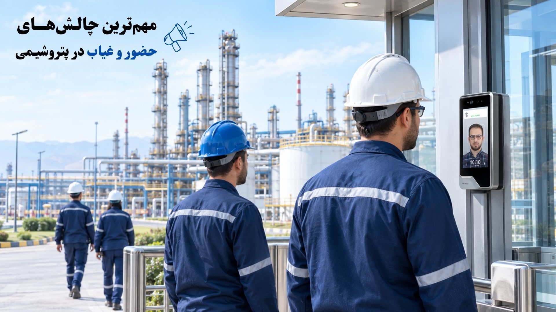 مهم‌ترین چالش‌های حضور و غیاب در پتروشیمی چیست
